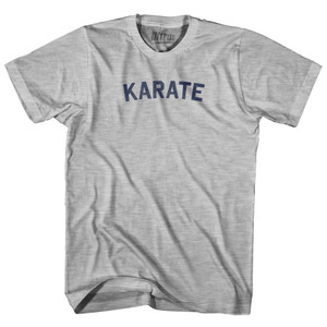 Karate Youth Cotton T-shirt - Grey Heather Karate Youth Cotton T-shirt - Grey Heather