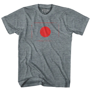 Japan Country Flag Youth Tri-Blend T-shirt - Athletic Grey Japan Country Flag Youth Tri-Blend T-shirt - Athletic Grey