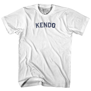 Kendo Womens Cotton Junior Cut T-Shirt - White