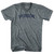 Person Tri-Blend V-Neck Womens Junior Cut T-Shirt - Athletic Grey