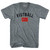 Turkey Fistball Country Flag Adult Tri-Blend V-neck T-shirt - Athletic Grey