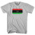 Libya Country Flag Adult Cotton T-shirt - Cool Grey