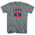 Laos Country Flag Heritage Youth Tri-Blend T-shirt - Athletic Grey