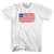 Liberia Country Flag Womens Cotton Junior Cut T-Shirt - White
