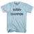 Rugby Champion Adult Cotton T-shirt - Light Blue