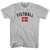 Denmark Fistball Country Flag Youth Cotton T-shirt - Grey Heather