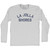 La Jolla Shores Adult Cotton Long Sleeve T-shirt - Grey Heather La Jolla Shores Adult Cotton Long Sleeve T-shirt - Grey Heather