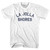 La Jolla Shores Adult Cotton T-shirt - White