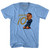 Mbappe France 10 Big Head Adult Tri-Blend V-neck T-shirt - Athletic Blue Mbappe France 10 Big Head Adult Tri-Blend V-neck T-shirt - Athletic Blue