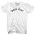 Work Fast Womens Cotton Junior Cut T-Shirt - White