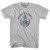 Barcelona Vintage Soccer City Crest Adult Cotton T-shirt - Grey Heather