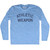 Athletic Weapon Adult Tri-Blend Long Sleeve T-shirt - Athletic Blue Athletic Weapon Adult Tri-Blend Long Sleeve T-shirt - Athletic Blue