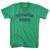 Bonjour Paris Adult Tri-Blend V-neck T-shirt - Athletic Green