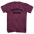 Pardon My French Adult Tri-Blend T-shirt - Athletic Cranberry