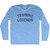 Training Legends Adult Tri-Blend Long Sleeve T-shirt - Athletic Blue Training Legends Adult Tri-Blend Long Sleeve T-shirt - Athletic Blue
