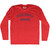 Pickleball Whore Adult Tri-Blend Long Sleeve T-shirt - Athletic Red Pickleball Whore Adult Tri-Blend Long Sleeve T-shirt - Athletic Red