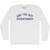 Are You Not Entertained Adult Cotton Long Sleeve T-shirt - White Are You Not Entertained Adult Cotton Long Sleeve T-shirt - White