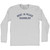 Rest in Peace Chandler Adult Cotton Long Sleeve T-shirt - Grey Heather