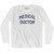 Medical Doctor Adult Cotton Long Sleeve T-Shirt - White
