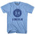 Lincoln 34 Adult Tri-Blend T-Shirt - Athletic Blue