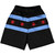 Chicago Flag Black Athletic Running Fitness Exercise Shorts 7" Inseam Made in USA - Black Chicago Flag Black Athletic Running Fitness Exercise Shorts 7" Inseam Made in USA - Black