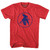 San Diego Toros Adult Tri-Blend Soccer T-shirt - Heather Red