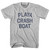 Playa Crash Boat Adult Cotton T-Shirt - Grey Heather