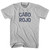 Cabo Rajo Adult Cotton T-Shirt - Cool Grey