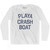 Playa Crash Boat Adult Cotton Long Sleeve T-Shirt - White