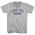 Love The Drake Adult Cotton V-neck T-shirt - Grey Heather