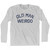 Old Man Weirdo Adult Cotton Long Sleeve T-Shirt - Grey Heather