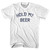 Hold My Beer Adult Cotton T-Shirt - White