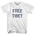Free Tibet Adult Cotton T-Shirt - White