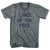 Land Of The Free Tri-Blend V-Neck Womens Junior Cut T-Shirt - Athletic Grey