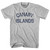Canary Islands Adult Cotton T-Shirt - Grey Heather