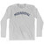 Mogadishu Adult Cotton Long Sleeve T-Shirt - Grey Heather