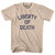 Liberty Of Death Adult Cotton T-Shirt - Creme