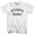 Stoopid Money Womens Cotton Junior Cut T-Shirt - White