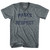 Masks = Respect Tri-Blend V-neck Womens Junior Cut T-shirt - Athletic Grey
