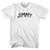 Jimmy Adult Cotton T-shirt - White