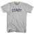 Coast Adult Cotton T-Shirt - Cool Grey