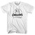 Chillers Bar Redondo Beach California Adult Cotton T-shirt - White Chillers Bar Redondo Beach California Adult Cotton T-shirt - White