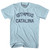 Isthmus Catalina Adult Cotton T-Shirt - Light Blue