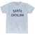 Santa Catalina Adult Tri-Blend T-Shirt - Athletic White