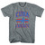 Cuba 90's Cricket Team Tri-Blend Adult T-shirt - Athletic Grey
