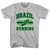 Brazil 90's Running Team Cotton Adult T-Shirt - Grey Heather Brazil 90's Running Team Cotton Adult T-Shirt - Grey Heather