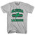 Algeria 90's Lacrosse Team Cotton Adult T-Shirt - Grey Heather