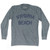 Virginia Virginia Beach Adult Tri-Blend Long Sleeve Vintage T-shirt - Athletic Grey Virginia Virginia Beach Adult Tri-Blend Long Sleeve Vintage T-shirt - Athletic Grey