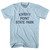 Vermont Knight Point State Park Adult Cotton Vintage T-Shirt - Light Blue