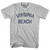 Virginia Virginia Beach Adult Cotton Vintage T-Shirt - Cool Grey